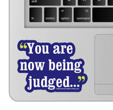 3" Tumbler Horse Sticker / You're being Judged / WATERPROOF
