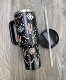 Desheng Longhorn Stainless Steel Tumbler Cup 40oz