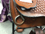 C2698 Used TexTan Pleasure Saddle 15 1/2"