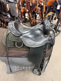 C2792 Used Circle Y Cordura Trail Saddle 17" Wide Tree