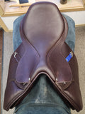 Bates "Caprilli+" Close Contact Forward Flap Luxe Leather Saddle