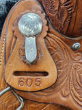 Used Longhorn Billy Cook Show Saddle