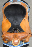 Used Circle Y Show Saddle with some Silver - 15" Regular