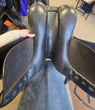 Used Klimke Dressage Saddle - 18" Medium
