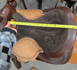 Used Fabtron Sonoma Trail Saddle - 15" Wide