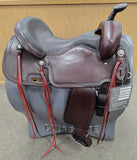 Scott Thomas Manitou Trail Saddle - 17" Full QH Wide