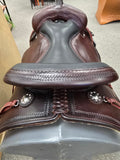 Scott Thomas Manitou Trail Saddle - 17" Full QH Wide