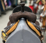 Double J Barrel Racer Youth Saddle, 12.5"