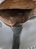 Used Dakota Smooth Out Barrel Saddle - 15" Wide