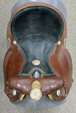 Used Dakota Smooth Out Barrel Saddle - 15" Wide