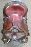 Used David Lofstrom Trail Saddle w/ Padded Red Seat - 15" Wide