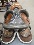 Used Ortho Flex Endurance Saddle - 15" Treeless