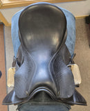 Used County Connection Dressage Saddle - 17" Medium