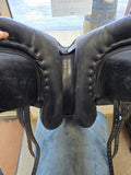 Used County Connection Dressage Saddle - 17" Medium