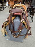 Used Billy Cook Ranch Wade with Roughout and Basketweave