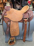 Used Billy Cook Ranch Wade with Roughout and Basketweave