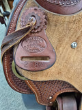 Used Billy Cook Ranch Wade with Roughout and Basketweave