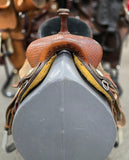 Used Double J Pro Barrel Trophy Saddle - 14" Standard