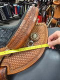 Used Double J Pro Barrel Trophy Saddle - 14" Standard