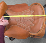 Used Tucker Cheyenne Trail Saddle - 15.5" Wide