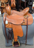 Used Tucker Cheyenne Trail Saddle - 15.5
