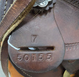 Used "Old School" Youth Western Pleasure Saddle - 14.5" Pony Tree