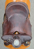 Used "Old School" Youth Western Pleasure Saddle - 14.5" Pony Tree