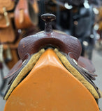 Used Crates Pleasure Saddle - 15" Semi QH Ralide Tree
