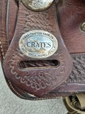 Used Crates Pleasure Saddle - 15" Semi QH Ralide Tree