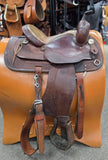 Used Crates Pleasure Saddle - 15" Semi QH Ralide Tree