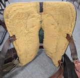 Used Crates Pleasure Saddle - 15" Semi QH Ralide Tree