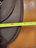 Used Scott Thomas Cordura Trail Saddle - Full QH 17"