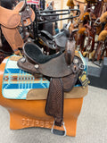 Double J Feather Light Weight Barrel Saddle