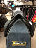 C2711 Used FairFax World Class Monoflap Dressage Saddle 17 1/2" Adjustable Tree