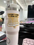 3" Tumbler Horse Sticker / Drink ~ Pitchfork / WATERPROOF
