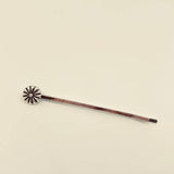 Mio Queena Western Style Vintage Turquoise Hairpin Hair Clip - WJ