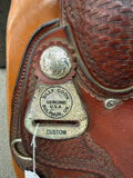 C2763 Used Billy Cook Pro Reiner 16" Saddle