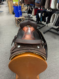 C2821 Used Piland Cutter Saddle 17" Regular Tree