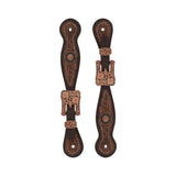 Weaver Leather Western Floral Spur Straps