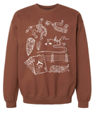 Modern Cowgirl Cowboy Things Sweatshirt