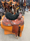 C2763 Used Billy Cook Pro Reiner 16" Saddle