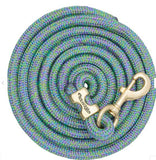 Weaver Poly Lead Rope 10ft X 5/8" with Brass Snap