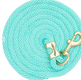 Weaver Poly Lead Rope 10ft X 5/8" with Brass Snap