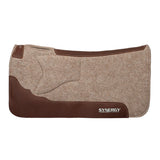 Weaver Leather Synergy Shoulder Relief Close Contact Wool Blend Felt Performance Saddle Pad