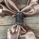 Rodeo Drive Tooled Leather Wild Rag Slides - Assorted