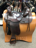C2697 Used Circle Y Arab Pleasure Saddle 15"