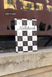 Rowdy Crowd Checkered Skull Notebook