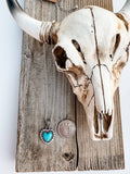 Boho Ranch Shop Western Semi Stone Rhinestone Heart Necklace