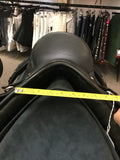 C2774 Used Duet Tango Dressage/Trail 17 1/2" 36 CM Wide Saddle