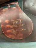 C2809 Used Stubben Jump Saddle 17" (cover included)